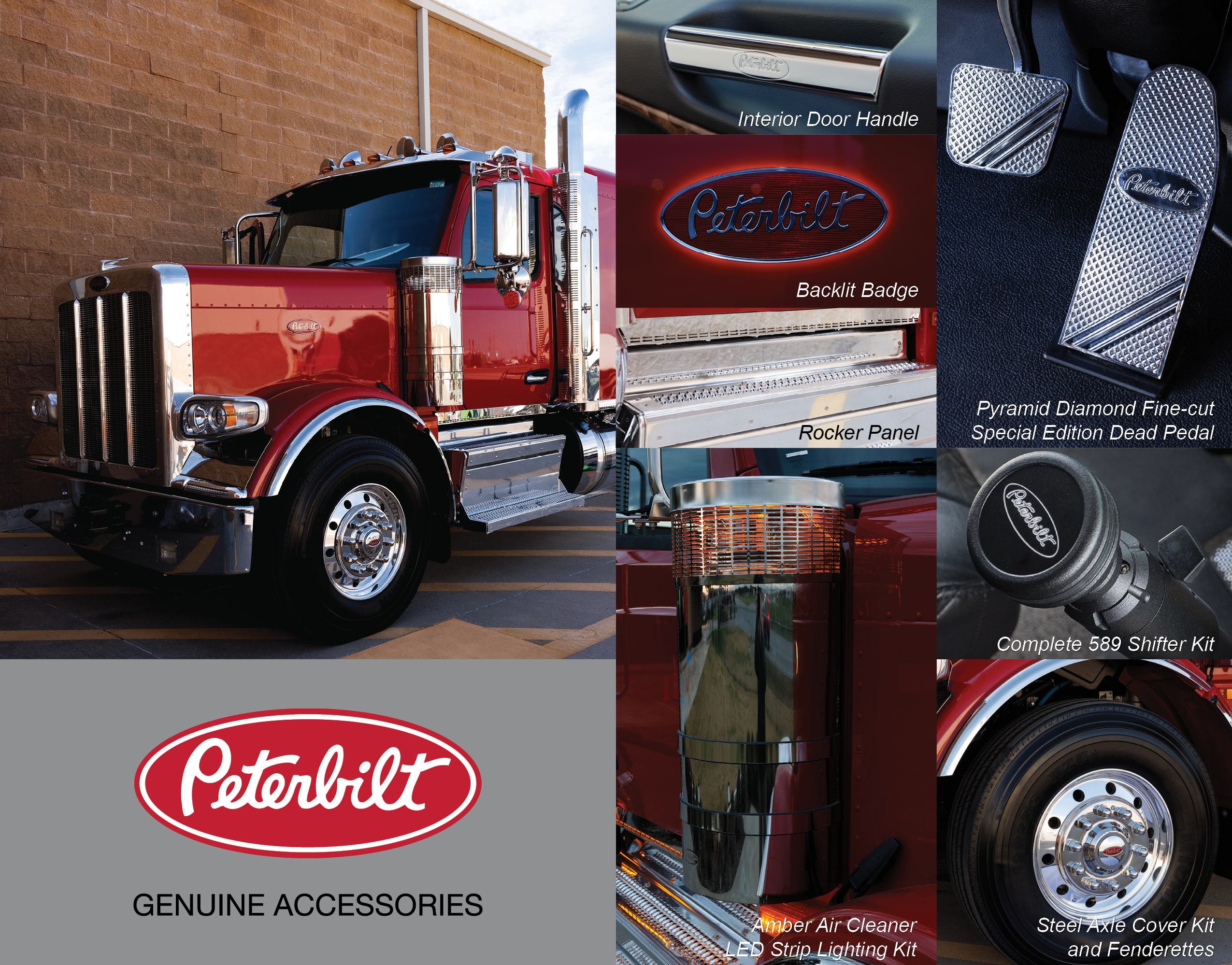 Peterbilt Introduces Model 589 Customization Options with Peterbilt Genuine Accessories - Hero image